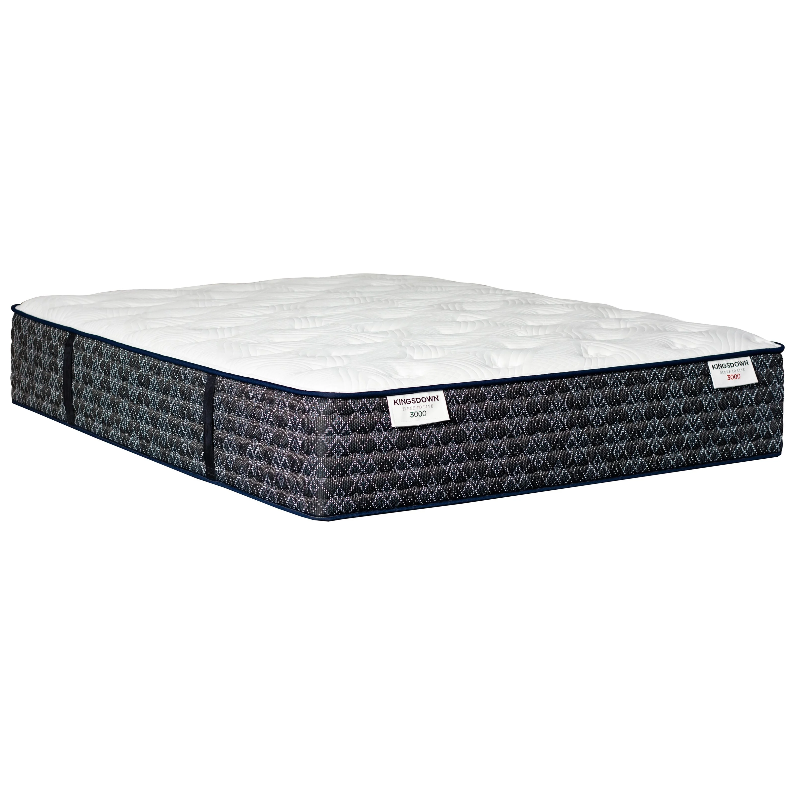 Kingsdown Sleep to Live 3000 Green Red 52116F Full Firm Pocketed Coil